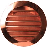 View Round Louvered Gable Wall Vent